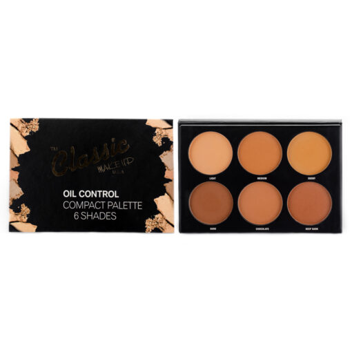 OIL CONTROL COMPACT PALETTE 6 SHADES